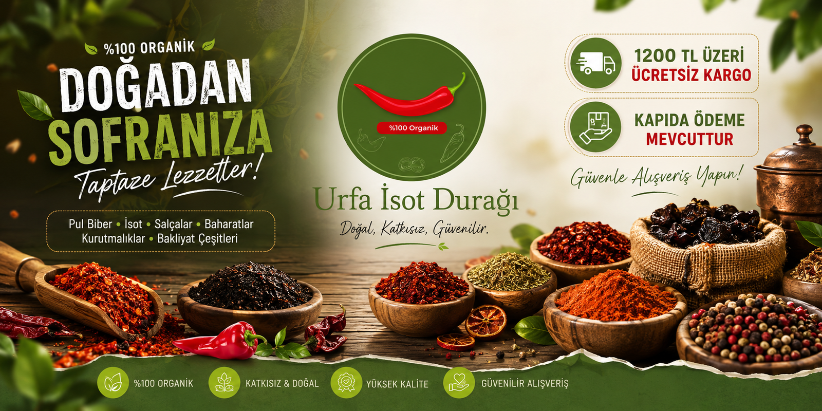 Urfa İsot Durağı Ürünleri